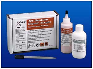 Cargus Jet Denture Repair Acrylic Denture Repair Acrylic - Meharry, Fast Set1223B1