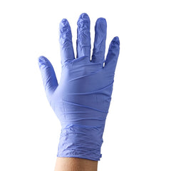 3D Dental Designs And Development Powder-Free Nitrile Exam Gloves, Medium, Blue, 300/Box