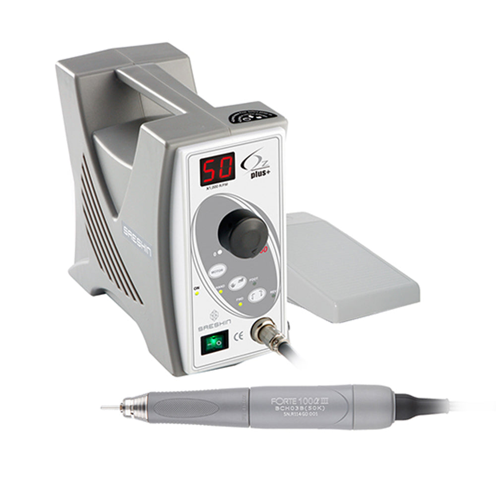 OZ-Plus 50,000 RPM Standard Sized Brushless Micro Motor Handpiece Set