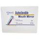 Autoclavable Mouth Mirror Double Sided, Mixed Color PA Handle