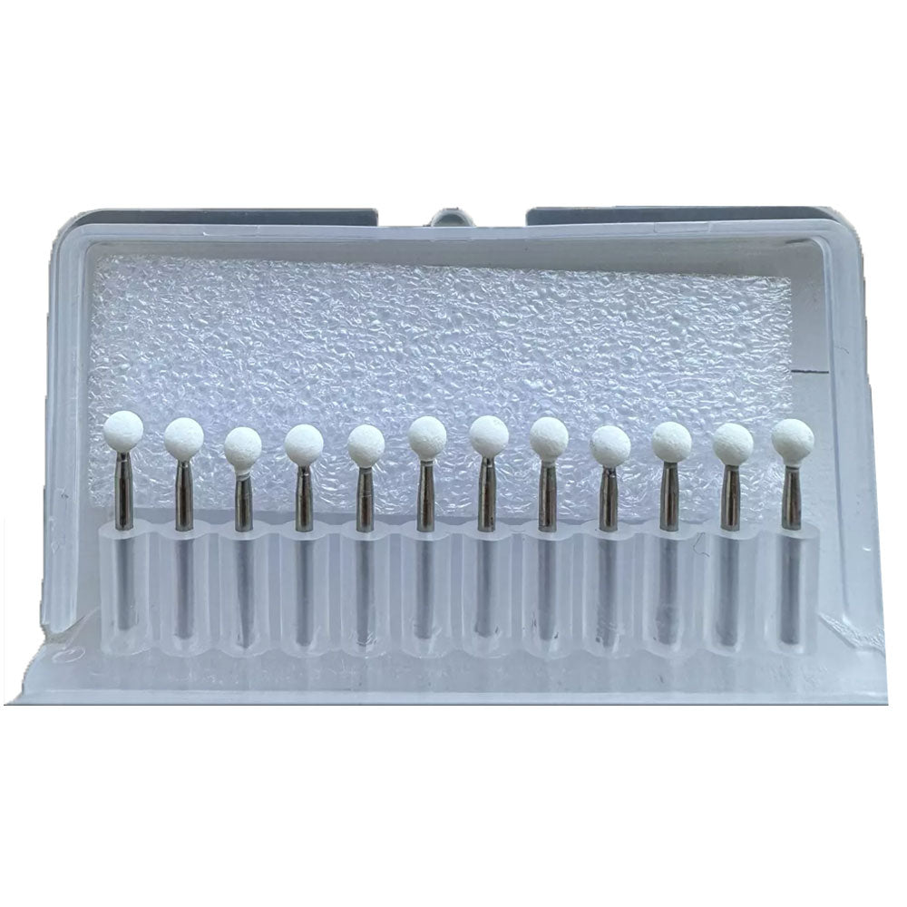 RMH3 Dental Supply FG White Round RD1 — 12/Pack
