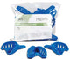 Keystone PREHMA Perforated Plastic Impression Tray #4, Medium Lower, Blue, Bag of 12