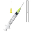 RMH3 Dental Supply Endo Irrigation Kit, 27G + 3cc Yellow Hub, Half-Cutting Tips — 100/Box thumbnail 1