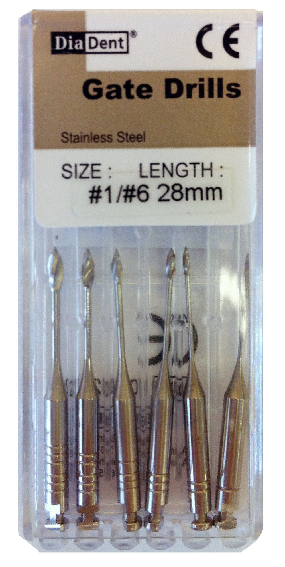 DiaDent Gates Glidden Drills 28 mm #4
