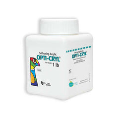 New Stetic Opti-Cryl Self Curing Acrylic Powder, Light Pink, 1 lb