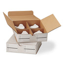 Keystone Divided Model Storage Box, 7" x 7" x 2", 100/Pack thumbnail 2