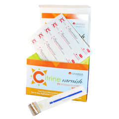 Dharma Citrine 5% Sodium Fluoride Varnish with TCP, Spearmint, 50/Box