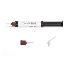 Zest CHAIRSIDE Attachment Processing Material Fast Set, 1-8g (4ml) syringe, 15 brown mixing tips, 15