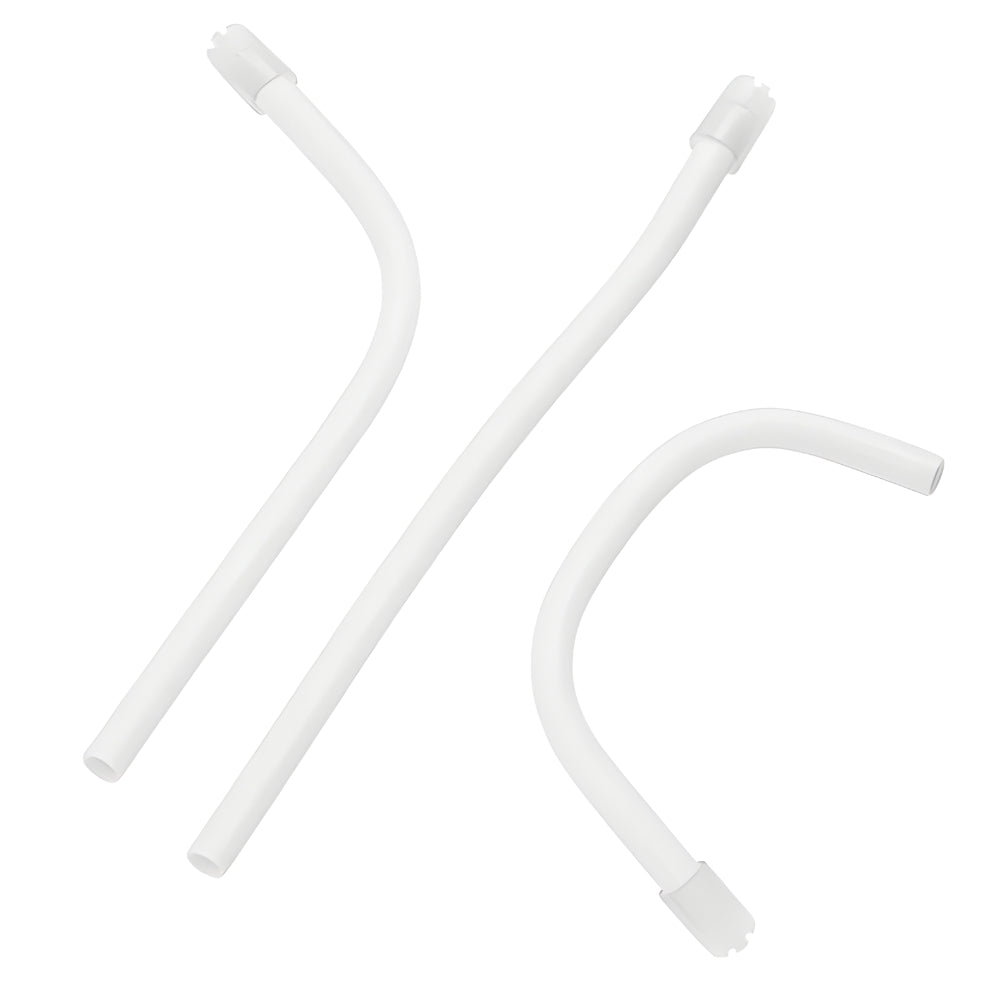 Alwings Dental China Saliva Ejector White Tube with White Tip Length 15cm Copper Core