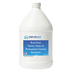 RayClean Tartar, Stain & Permanent Cement Remover, Ultrasonic Solution — 1 Gallon