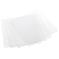 Buffalo Pkg. of 25,.040" x 5" x 5" Bleaching Tray Material, Clear