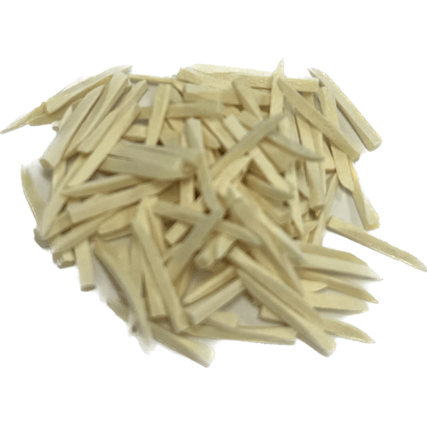 Poly-Wooden 14mm Wedges, White — 100/Pack