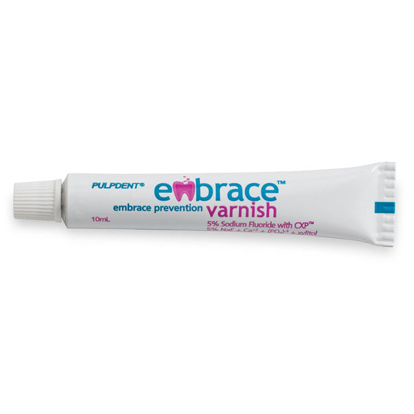Pulpdent Embrace Varnish Economy Pack, 0.4 mL Packets, 100/Box