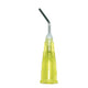 Pre-Bent Needle Tips, Yellow, 20 Gauge — 100/Bag