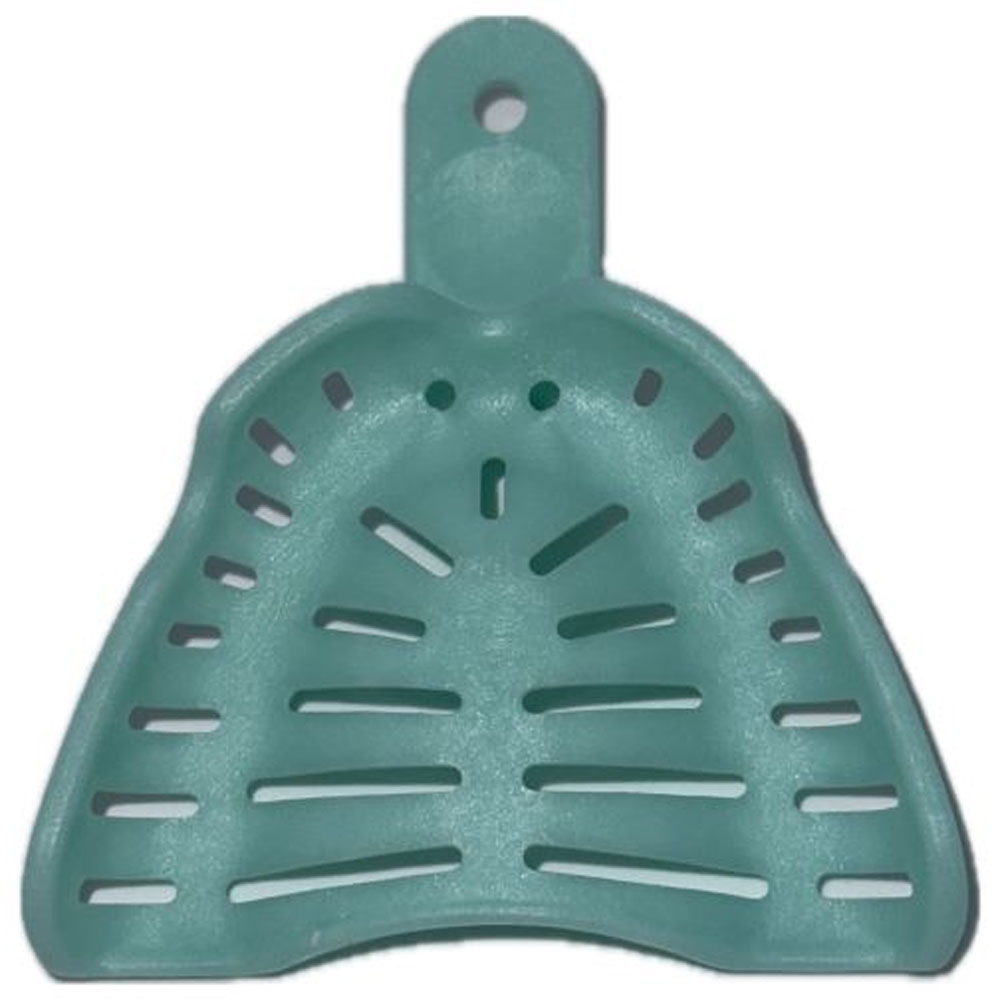 RMH3 Dental Supply Edentulous #5 Upper Small Perforated Impression Tray — 12/Pack