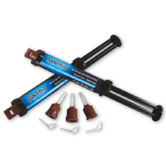 Cargus Core Build Up White Automix Syringe 5ml 2/bx. + 10 Mixing Tips & Intra-Oral Tips - MARK3