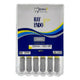 RayEndo Pro H-Files, 25mm #08, Stainless Steel — 6/Box