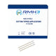 Alwings Dental China RMH3 Dental Cotton Applicator Tips 3"
