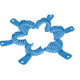 Autoclavable Implant Impression Tray, Large, Upper & Lower — 6/Pack