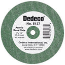 Dedeco Acrylic Base Plate Wheel 3" X 1/4" 1/Unit #5137 thumbnail 2