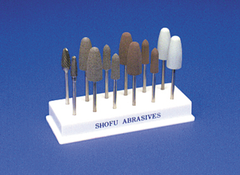 Shofu Acrylic Polishing Classic Kit, HP Handpiece, 2 Carbide Cutters + 10 AcryPoint Shapes