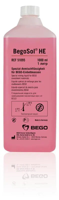 BegoSol® HE Investment Liquid - RMH3 Digital by RMH3 Dental