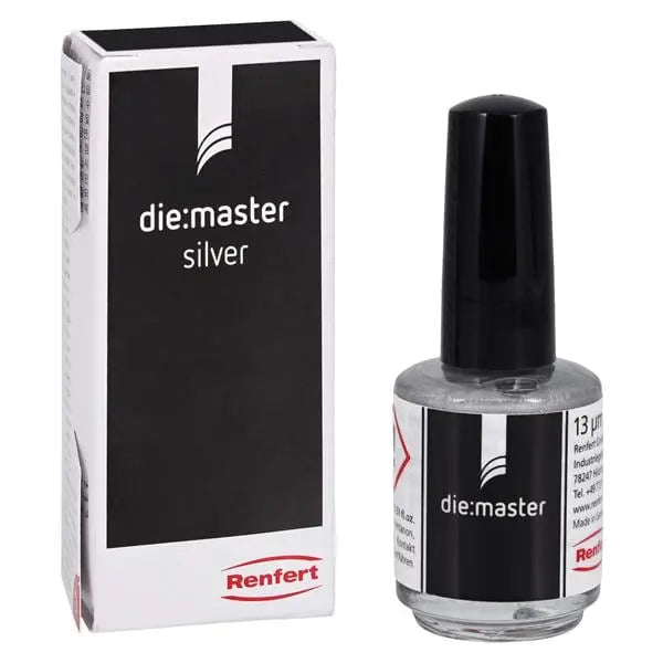 Die:Master Die Spacer Refill Silver 13Um 15mL/Bt - RMH3 Digital by RMH3 Dental