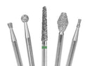 Shofu Robot FG Friction Grip Diamond Bur #876, Super Coarse Grit, Round, Single thumbnail 1
