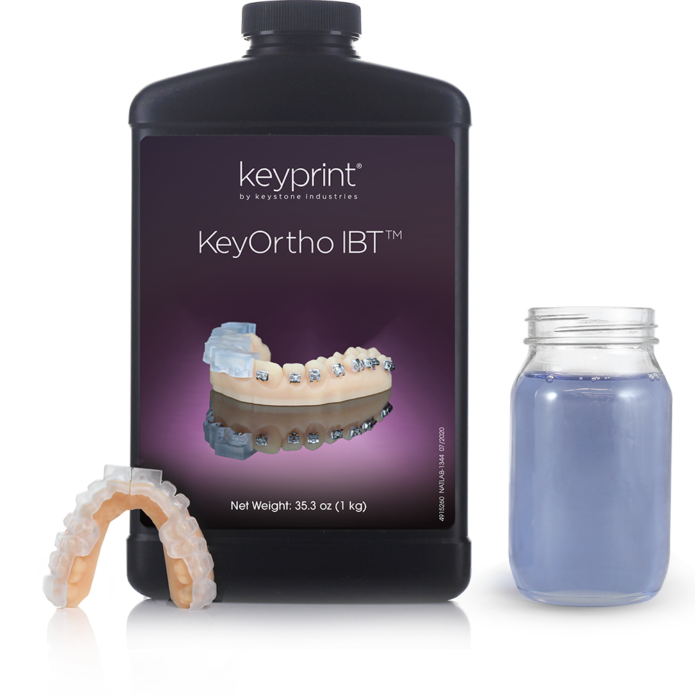 KeyOrtho IBT™ For fabricating indirect bonding trays - RMH3 Digital by RMH3 Dental