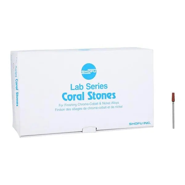 Lab Series Aluminum Oxide Mounted Stones Coral Shofu Dental Corp