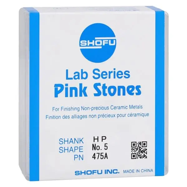 Lab Series Aluminum Oxide Mounted Stones Pink Shofu Dental Corp