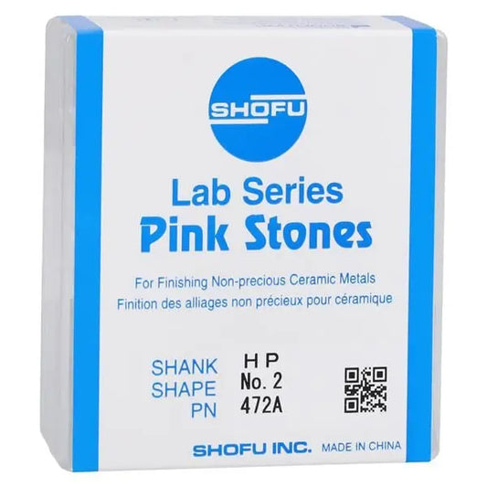 Lab Series Aluminum Oxide Mounted Stones Pink Shofu Dental Corp