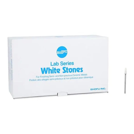 Lab Series Aluminum Oxide Mounted Stones White Shofu Dental Corp