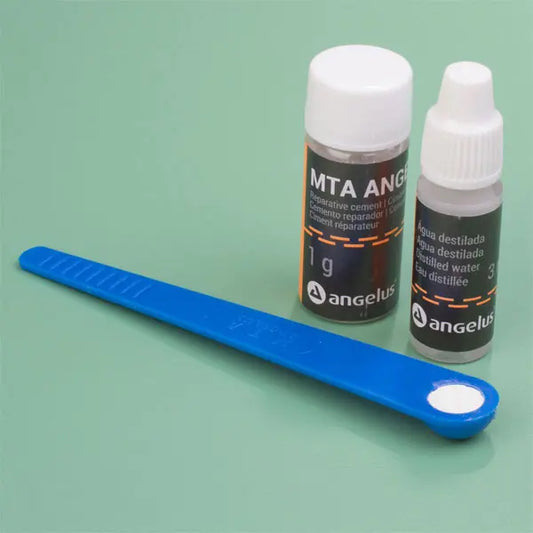 MTA Angelus GREY 1g Reparative Cement: 1g. Vial, 3ml Distilled Water - RMH3 Digital by RMH3 Dental