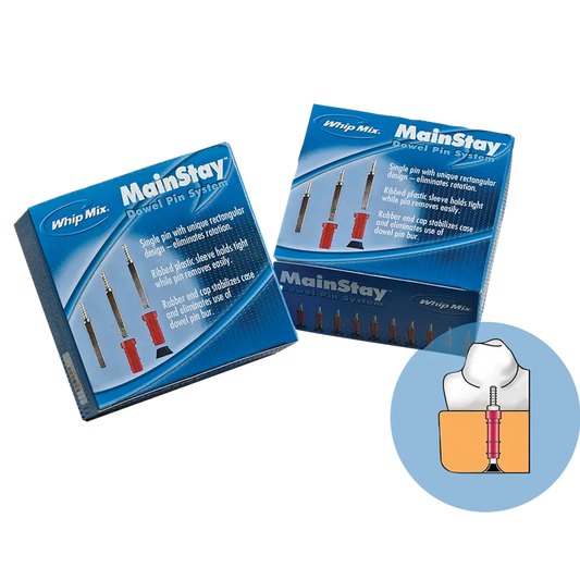 MainStay™ Dowel Pin System Single Pin box of 1000 - RMH3 Digital by RMH3 Dental