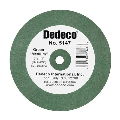 Medium Lathe Wheel 3" x 1/4" 1/Unit Dedeco