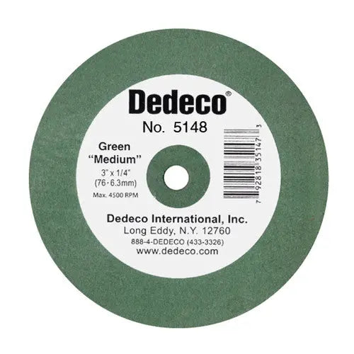 Medium Lathe Wheel 3" x 3/8" 1/Unit Dedeco