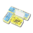 Puntas de administración MiFlo, punta de aguja precurvada con extremo acolchado con cepillo, 19 G, 100/caja thumbnail 2