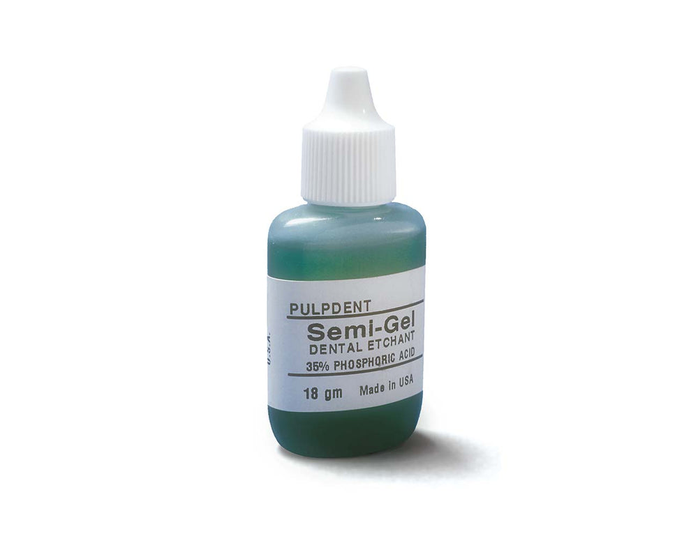 Pulpdent Etchant Semi-Gel, 35% Phosphoric Acid, 18 g