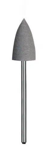 Silicone Polishers for Acrylics - Gray (Medium) - Shape D - 3/32" Shanks 5/Bx Dedeco