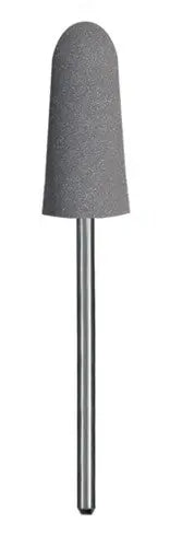 Silicone Polishers for Acrylics - Gray (Medium) - Shape E - 3/32" Shanks 5/Bx Dedeco