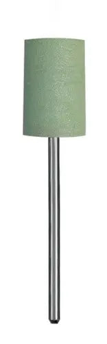 Silicone Polishers for Acrylics - Green (Coarse) - Shape C - 3/32" Shanks 5/Bx Dedeco