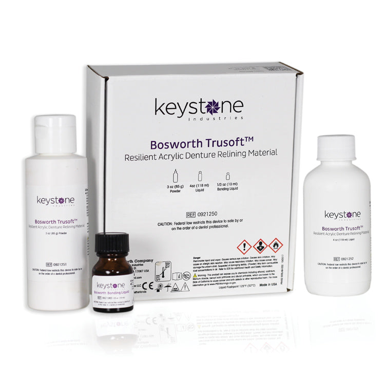 Trusoft Resilient Denture Acrylic Relining Material