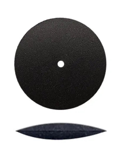 Universal Silicone Polishers - Black (Medium) 7/8" Knife-Edge 12/Bx Dedeco