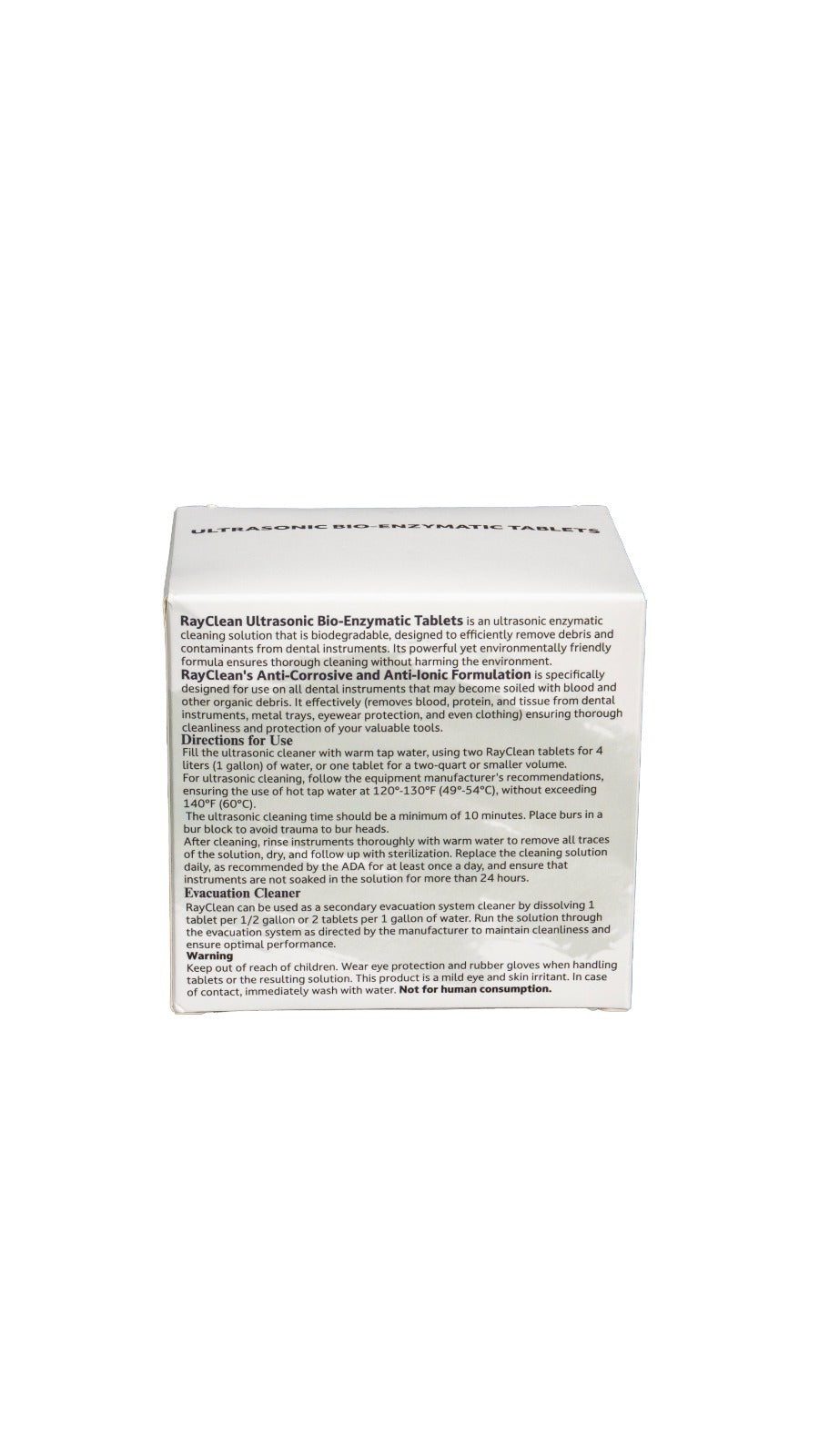 RayClean Ultrasonic Bio-Enzymatic Cleaning Tablets 64/bx