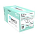 DemeTECH Nylon Monofilament Surgical Suture, Reverse Cutting, 12/Box