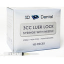 RMH3 Dental Supply Endo Irrigation Kit, 30G + 3cc Purple Hub, Half-Cutting Tips — 100/Box thumbnail 1