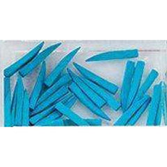 Keystone Wonder Wedges, 12mm Small, Blue, 100/Pack