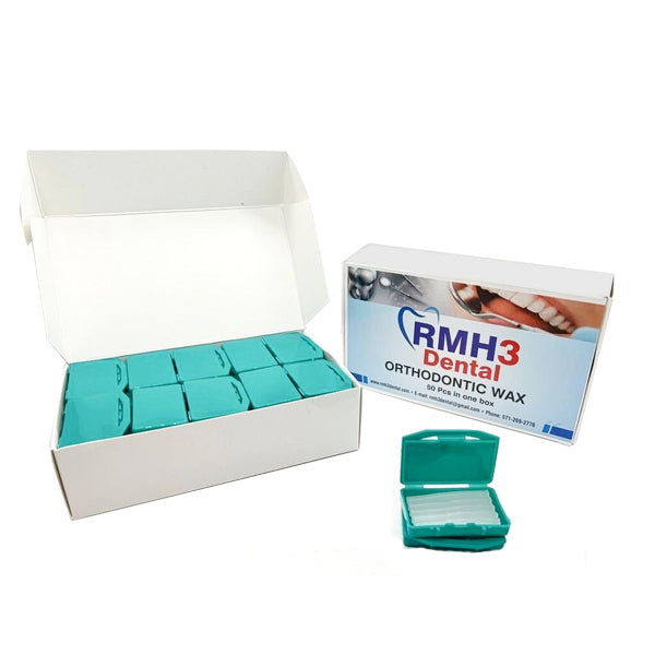 RMH3 Dental Supply Orthodontic Wax Lemon Scented 1 Box