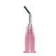 Pac-Dent Pre-Bent Needle Tips, 18 Ga. Liner, Pink, 100/Pack